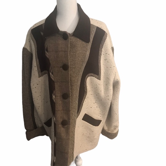 Vintage Mary Flanagan 100% Wool Coat - Picture 1 of 7